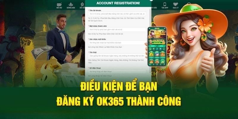 Đăng ký OK365 – Khám phá thế giới cá cược đỉnh cao